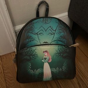 Disney Sleeping Beauty & Maleficent Mini Back Pack NWT